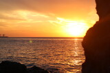 Fototapeta Desenie - sunset on the beach