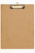 © colorshadow - Recycled paper clipboard. Blank page made from recycled paper. Recycled paper texture.