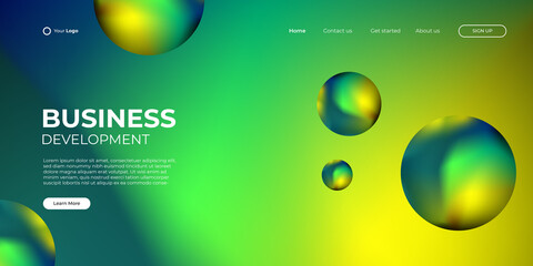 Modern abstract background colorful theme can use for posters, template, website header background, mobile screen wallpaper, web banner