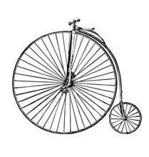 Vintage Bicycle Penny Farthing