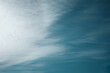 群青色の空と雲 Ultramarine sky and clouds
