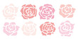 薔薇の花束イラスト、ベクター、贈り物　
Rose bouquet illustration, vector, gift
