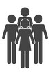 pictogram men and woman