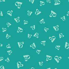 Green Women From Different Countries And Religions Icon Isolated Seamless Pattern On Green Background. Fight For Freedom, Independence, Equality. Vector
