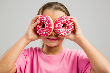 Wall Mural - Love Donuts