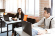 © xartproduction - young business man work in modern office on computer