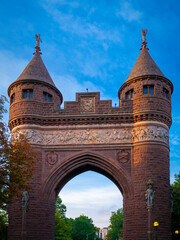 Wall Mural - Soldiers and Sailors Memorial Arch in Bushnell Park in Hartford, Connecticut