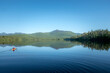 © Joshua - Kayaker on Chocorua Lake in front of Mount Chocorua.