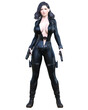 © vladnikon - 3D comics cosplay woman.
