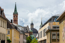 View Of Wurzburg Cathedral Germany