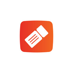 Sticker - Onlineticket app application logo design