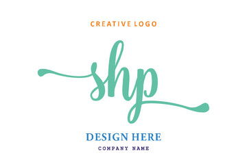 SHP lettering logo is simple, easy to understand and authoritative