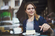 © SHOTPRIME STUDIO - woman a cup of coffee in a cafe rest Lifestyle