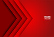 © lim_pix - Abstract. Red shape geometric overlap background. vector.