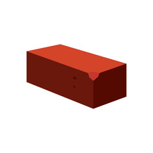Red Brick Illustration Vector
