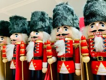 Red Army Soldiers Nutcracker Christmas Toy