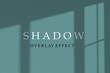 © Every Shutter Counts - Shadow overlay effect. Transparent soft light and shadows. Mockup of transparent window shadow overlay effect and natural lightning. Vector mock up gradient mesh