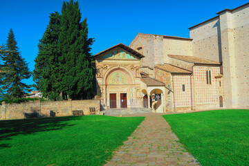 Wall Mural - View of Oratory of San Bernardino,Perugia,Italy