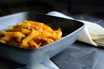 Wall Mural - Ragù alla Bolognese Penne