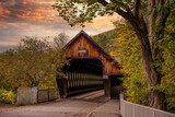 Fototapeta  - Woodstock Covered Bridge