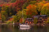 Fototapeta  - Autumn on the Lake