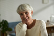 © Westend61 - Portrait of senior woman with short grey hair
