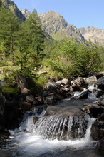 Austria, Lungau, Mountain Stream