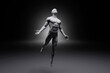 © Spectral/Westend61 - 3D illustration of levitating male character made out of concrete