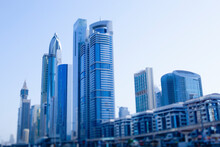 UAE, Dubai, Skyscrapers