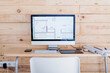 © JOSEP M ROVIROSA/Westend61 - Desk in a home office with floor plan on the computer