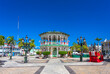 © Maria Breuer/Westend61 - Dominican Republic, Puerto Plata, Independence Square, Central Park, pavilion