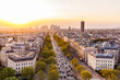 © Werner Dieterich/Westend61 - France, Paris, cityscape with Avenue de la Grande Armee and La Defense