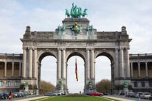 Belgium, Brussels, Triumphal Arch