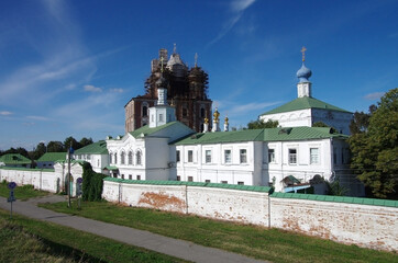 Wall Mural - Ryazan, Russia-September, 2020: Architectural ensemble of the Ryazan Kremlin. Ryazan historical and architectural Museum-reserve