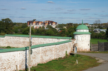 Wall Mural - Ryazan, Russia - September, 2020: Spaso-Preobrazhensky Monastery