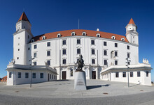 Slovakia, Bratislava, Exterior of Bratislava Castle