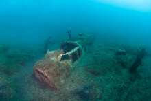 Wrack Of North American B25 Mitchell, Cannon, Corsica