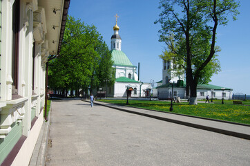 Vladimir, Russia - May, 2021: Savior Transfiguration Parish Church of St. Nicholas