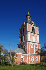 Wall Mural - Pereyaslavl-Zalessky, Yaroslavl Oblast, Russia - October, 2021: The Goritsky Monastery of Dormition in sunny autumn day