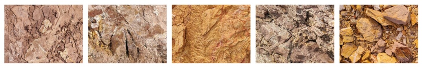 Includes a set of natural stone texture background images.