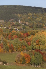 Wall Mural - most beautiful autumn landscape photos. ardahan .turkey