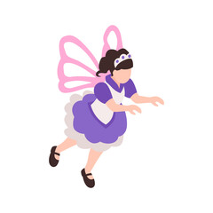 Poster - Fairy Isometric Icon