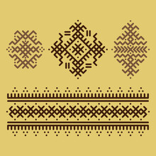 Vector Image Of Traditional Berber Tattoos