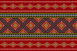 © Beautiful Dream - Geometric ethnic oriental seamless pattern traditional Design for background,carpet,wallpaper.clothing,wrapping,Batik fabric,Vector illustration.embroidery style - Sadu, sadou, sadow or sado