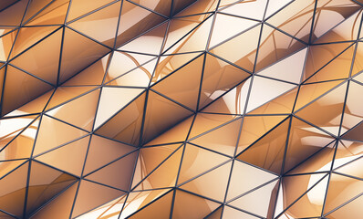Wall Mural - concepto de datos en la nube e informática. fondo abstracto de tecnología y ciencia. malla o red con