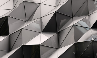 Wall Mural - concepto de datos en la nube e informática. fondo abstracto de tecnología y ciencia. malla o red con