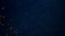 Background Texture Blue With Pieces Of Gold Scattered Around The Edges