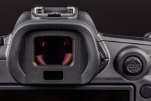 Eyepiece Of Digital Viewfinder Of One Of The Best High-end Digital Camera