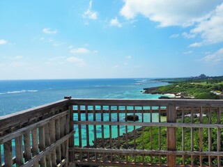 Wall Mural - the beautiful ocean of miyako island, Okinawa, Japan