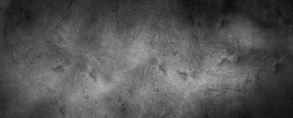 Wall Mural - scary horror halloween black stone concrete cement wall texture background wallpaper